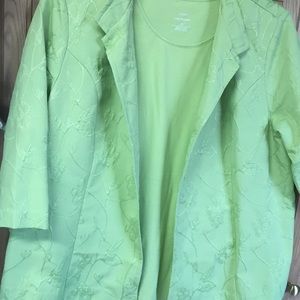 CJ Banks, jacket and shell.